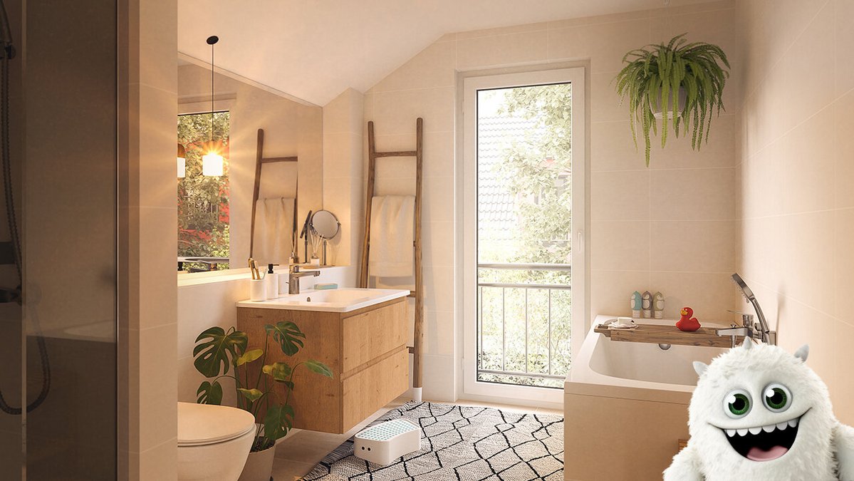 Häuser mit Ratenfressern