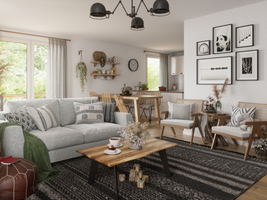 Leben auf einer Ebene